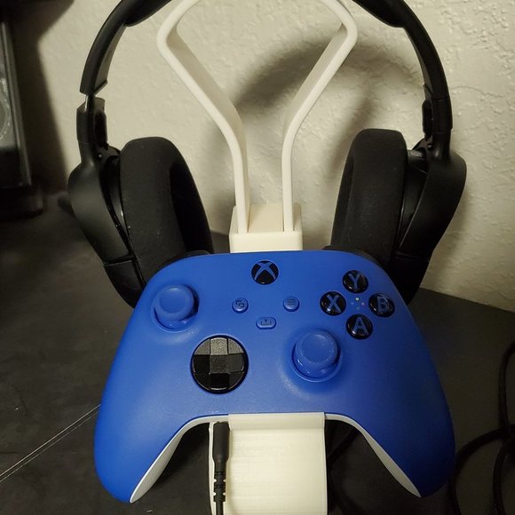 Microsoft Xbox One Controller Headset Combo Stand Wireless Display Headphones - Picture 4 of 9